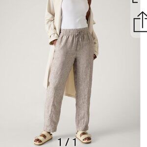 Athleta Retreat Linen Ankle Pant